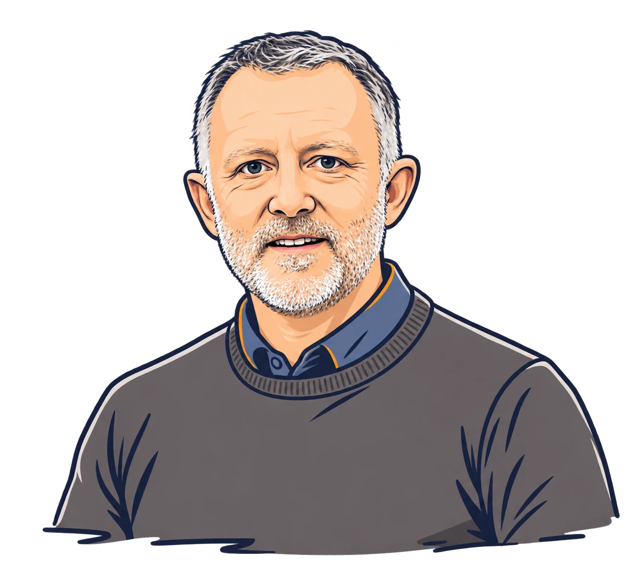 Matthias Singer – illustriertes Porträt