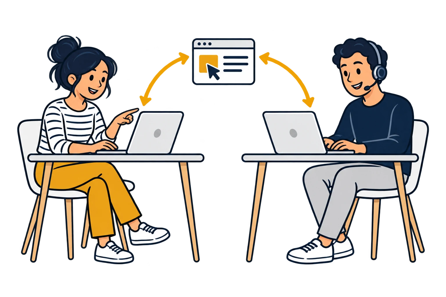 Website-Inhalte selbstständig gestalten – mit der Joomla-Bildmarke auf der Tafel.